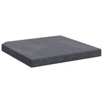 Casa si Gradina - Gradina si terasa - Umbrele si pavilioane - Umbrele - Placa de greutate umbrela, negru, granit, 25 kg, patrat - Infinity.ro
