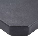 Casa si Gradina - Gradina si terasa - Umbrele si pavilioane - Umbrele - Placa de greutate umbrela, negru, granit, 25 kg, patrat - Infinity.ro