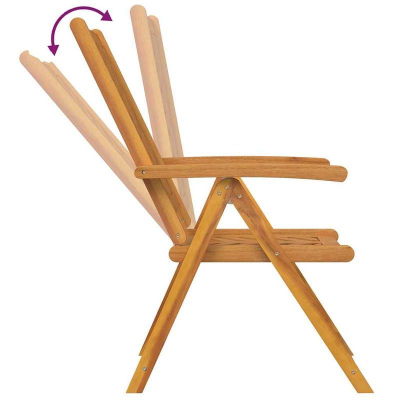 Casa si Gradina - Gradina si terasa - Mobilier exterior - Mese gradina - Set de masa pentru gradina 7 pcs Maro Lemn Solid de Acacia - Infinity.ro