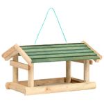 Casa si Gradina - Gradinarit si plante - Produse zootehnice - Adapatoare animale - Hranitor de pasari, 35x29,5x21 cm, lemn masiv - Infinity.ro