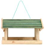 Casa si Gradina - Gradinarit si plante - Produse zootehnice - Adapatoare animale - Hranitor de pasari, 35x29,5x21 cm, lemn masiv - Infinity.ro