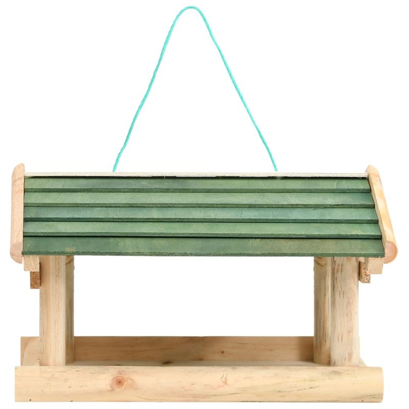Casa si Gradina - Gradinarit si plante - Produse zootehnice - Adapatoare animale - Hranitor de pasari, 35x29,5x21 cm, lemn masiv - Infinity.ro