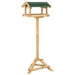 Casa si Gradina - Gradinarit si plante - Produse zootehnice - Adapatoare animale - Hranitor pentru pasari cu stativ, 37x28x100 cm, lemn masiv brad - Infinity.ro