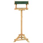 Casa si Gradina - Gradinarit si plante - Produse zootehnice - Adapatoare animale - Hranitor pentru pasari cu stativ, 37x28x100 cm, lemn masiv brad - Infinity.ro