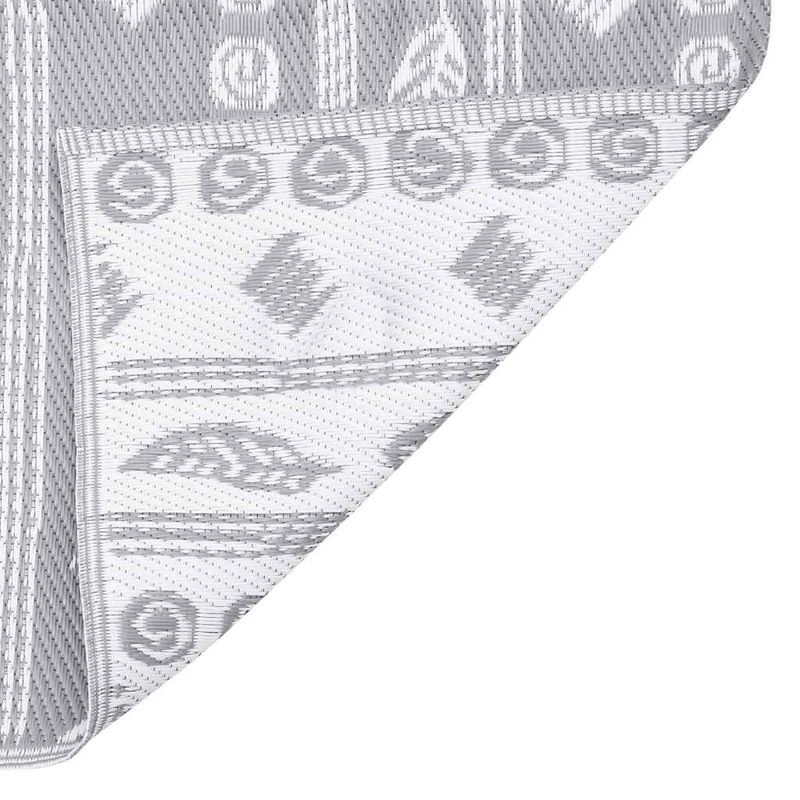 Casa si Gradina - Textile si covoare - Pături și cuverturi - Pături - Covor de exterior, ARAKIL gri, 80 x 150 cm, PP - Infinity.ro