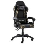 PC, gaming si accesorii - Gaming - Accesorii gaming - Scaune gaming - Scaun de jocuri, negru si camuflaj, piele ecologica - Infinity.ro