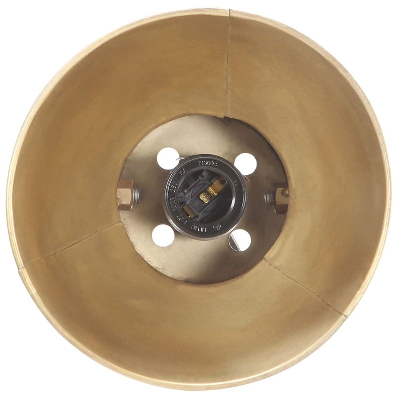 Casa si Gradina - Corpuri si surse de iluminat - Veioze si lampi - Lampi de veghe - Lampa de birou industriala, alama, 58x18x90 cm, E27, rotund - Infinity.ro
