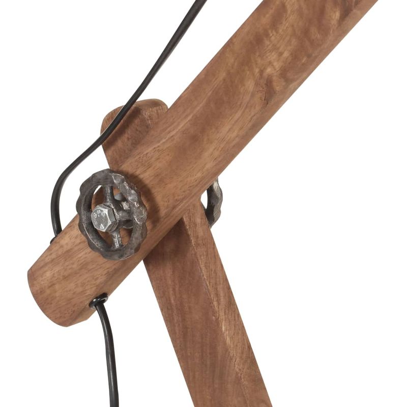 Casa si Gradina - Corpuri si surse de iluminat - Veioze si lampi - Lampi de veghe - Lampa de birou industriala, alama, 58x18x90 cm, E27, rotund - Infinity.ro