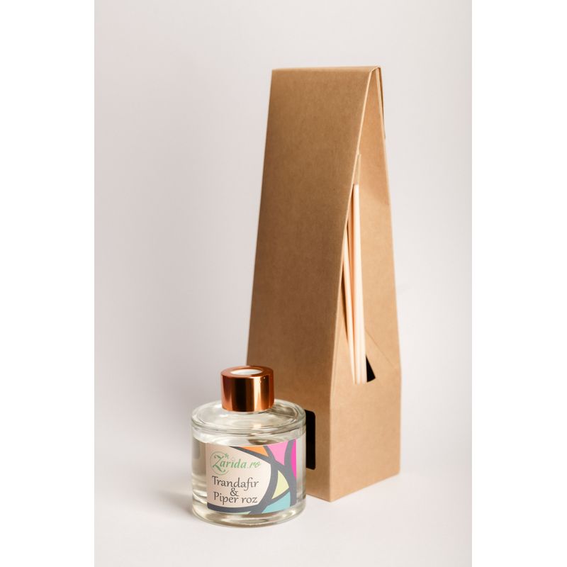 Casa si Gradina - Decoratiuni - Aromaterapie si lumanari - Difuzoare aromaterapie - Difuzor de camera Trandafir & Piper Roz - Infinity.ro