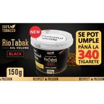 Market - Tutun si tigari - Tutun, tigari si trabucuri - Tutun RioTabak Black XXL Volume 150g - Infinity.ro