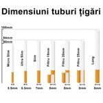 Market - Tutun si tigari - Tutun, tigari si trabucuri - Tuburi Tigari Rollo Red Ultra Slim 200 - Infinity.ro