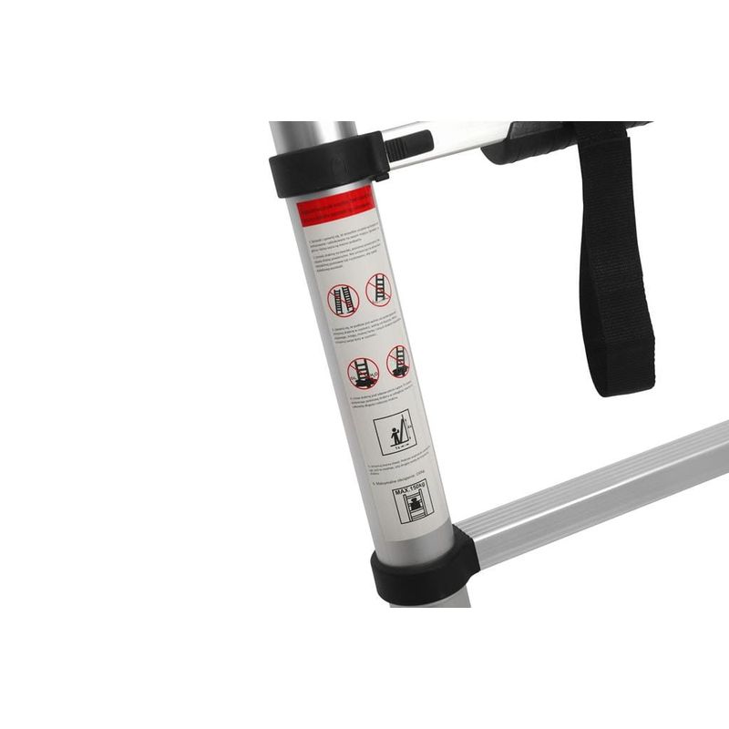 Auto si Moto - Reparatii si depanare - Scule auto - Echipamente de ridicare si sprijin - Scara din aluminiu cu 8 trepte Kraft&Dele, inaltime 2.6 m, 150 kg, KD4072 - Infinity.ro