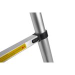 Auto si Moto - Reparatii si depanare - Scule auto - Echipamente de ridicare si sprijin - Scara din aluminiu cu 8 trepte Kraft&Dele, inaltime 2.6 m, 150 kg, KD4072 - Infinity.ro