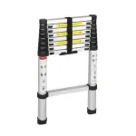 Auto si Moto - Reparatii si depanare - Scule auto - Echipamente de ridicare si sprijin - Scara din aluminiu cu 8 trepte Kraft&Dele, inaltime 2.6 m, 150 kg, KD4072 - Infinity.ro