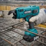 Casa si Gradina - Constructii - Scule electrice si accesorii - Masini de gaurit si insurubat - Masina de legat fier beton cu baterie, EXTOL INDUSTRIAL, brushless, 2Ah, 8791860 - Infinity.ro