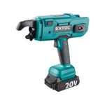 Casa si Gradina - Constructii - Scule electrice si accesorii - Masini de gaurit si insurubat - Masina de legat fier beton cu baterie, EXTOL INDUSTRIAL, brushless, 2Ah, 8791860 - Infinity.ro