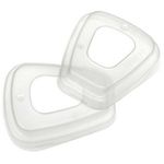 Casa si Gradina - Constructii - Echipamente de lucru - Accesorii echipamente protectia muncii - Set masca de protectie respiratorie, 3M-6200, 2 buc filtre 3M-6057, prefiltre 3M-5911, capace 3M-501 - Infinity.ro