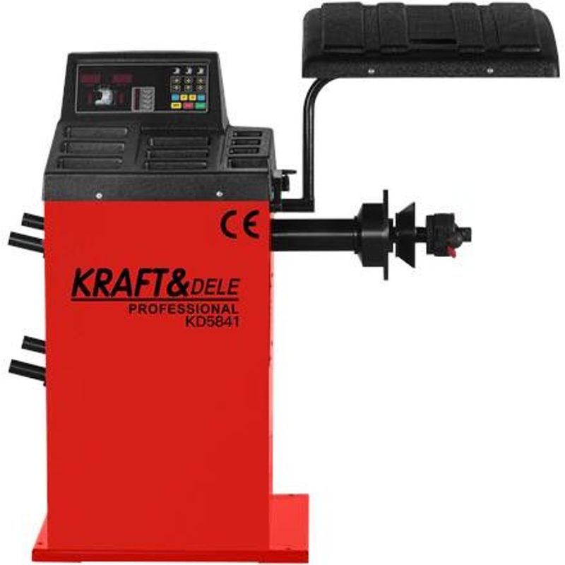 Auto si Moto - Reparatii si depanare - Scule auto - Scule si truse auto - Echilibrator de roti semiautomat Kraft&Dele KD5841, 230V, 70kg, 24” - Infinity.ro