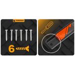 Auto si Moto - Reparatii si depanare - Scule auto - Scule si truse auto - Set de benzi magnetice Powermat PM1371, 3 buc, 460 / 300 / 200 mm - Infinity.ro