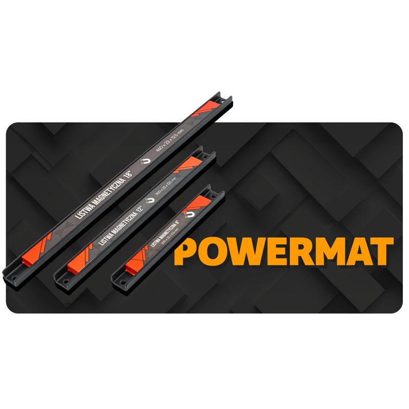 Auto si Moto - Reparatii si depanare - Scule auto - Scule si truse auto - Set de benzi magnetice Powermat PM1371, 3 buc, 460 / 300 / 200 mm - Infinity.ro