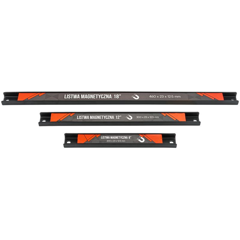 Auto si Moto - Reparatii si depanare - Scule auto - Scule si truse auto - Set de benzi magnetice Powermat PM1371, 3 buc, 460 / 300 / 200 mm - Infinity.ro