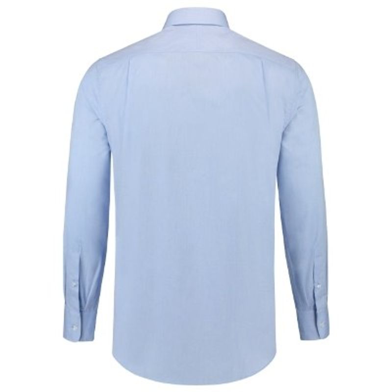 Fashion, accesorii si bijuterii - Barbati - Imbracaminte - Camasi barbati - Camasa pentru barbati, Fitted Stretch Shirt T23, Malfini 38 Bleumarin - Infinity.ro