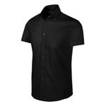 Fashion, accesorii si bijuterii - Barbati - Imbracaminte - Camasi barbati - Camasa pentru barbati, Flash 260, Malfini M Negru - Infinity.ro