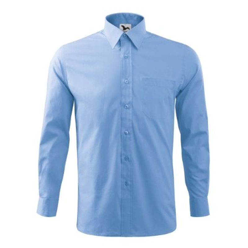 Fashion, accesorii si bijuterii - Barbati - Imbracaminte - Camasi barbati - Camasa pentru barbati, Style LS 209, Malfini Albastru XL - Infinity.ro