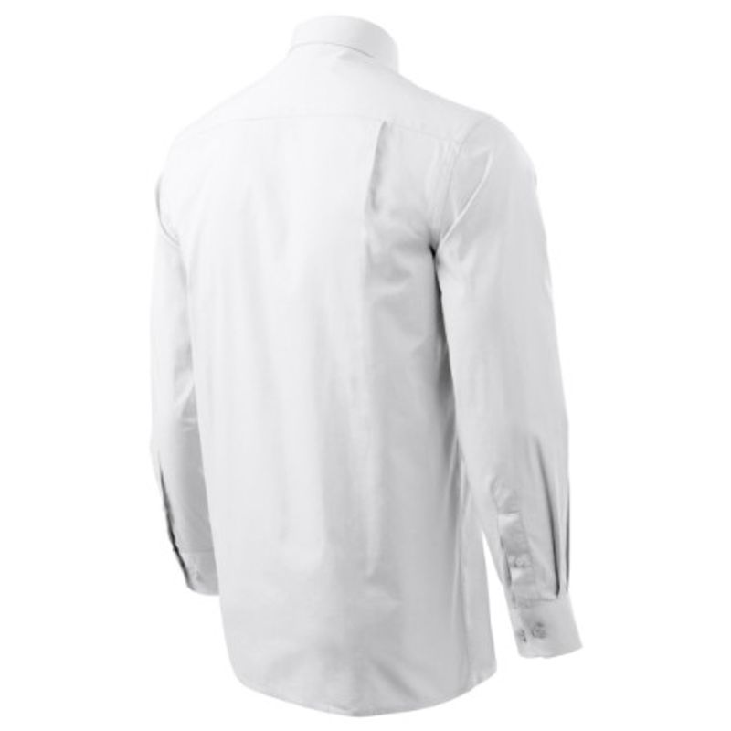 Fashion, accesorii si bijuterii - Barbati - Imbracaminte - Camasi barbati - Camasa pentru barbati, Style LS 209, Malfini M Alb - Infinity.ro