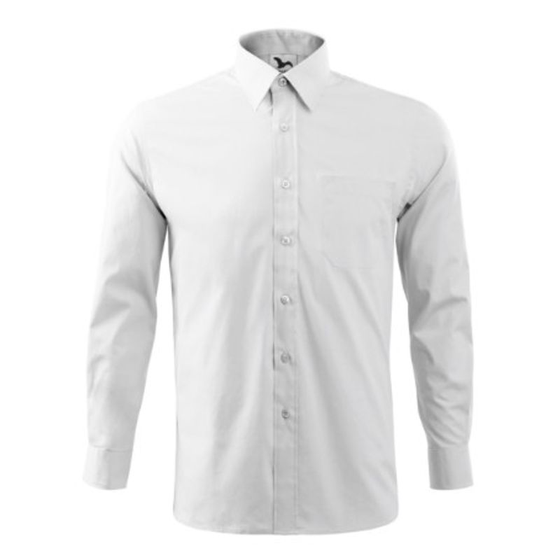 Fashion, accesorii si bijuterii - Barbati - Imbracaminte - Camasi barbati - Camasa pentru barbati, Style LS 209, Malfini M Alb - Infinity.ro
