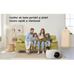 Market - Spalare si intretinere rufe - Uscatoare de rufe si accesorii - Uscator de haine pliabil Ambrasmart, portabil, rapid si ideal pentru uscare igienica in interior, perfect pentru familii - Infinity.ro