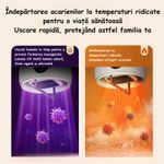 Market - Spalare si intretinere rufe - Uscatoare de rufe si accesorii - Uscator de haine pliabil Ambrasmart, portabil, rapid si ideal pentru uscare igienica in interior, perfect pentru familii - Infinity.ro