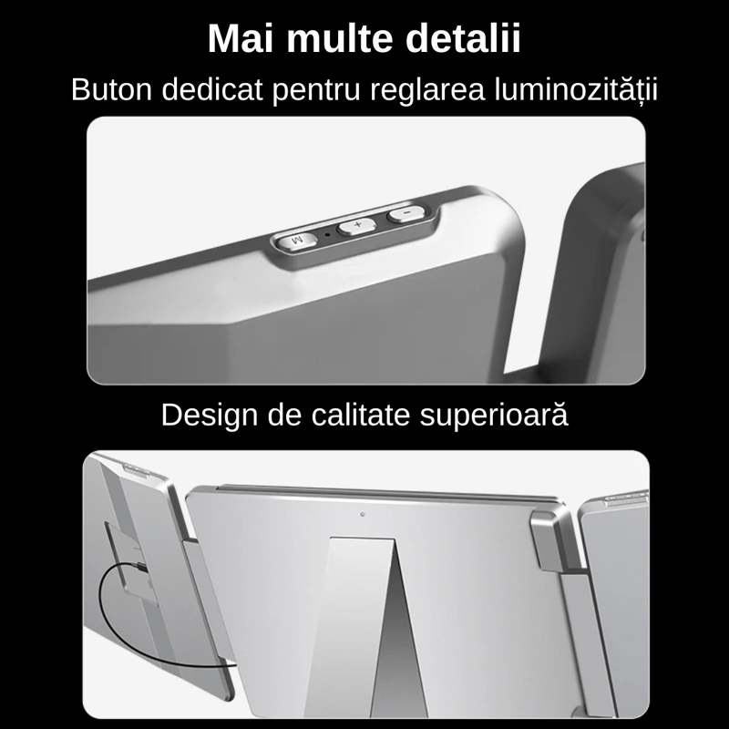 PC, gaming si accesorii - Desktop PC & monitoare - Monitoare - Extensie 2 Ecrane pentru Laptop, 2×16inch , IPS, 2560×1600, sRGB 100% - Infinity.ro