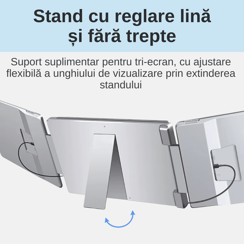 PC, gaming si accesorii - Desktop PC & monitoare - Monitoare - Extensie 2 Ecrane pentru Laptop, 2×16inch , IPS, 2560×1600, sRGB 100% - Infinity.ro