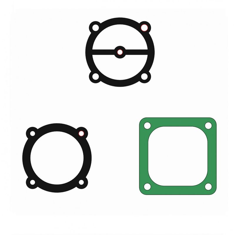 Casa si Gradina - Electrice - Echipamente electrice - Compresoare - Garnituri set pentru cap compresor de aer V 65mm CH080 Mod.3(I) - Infinity.ro