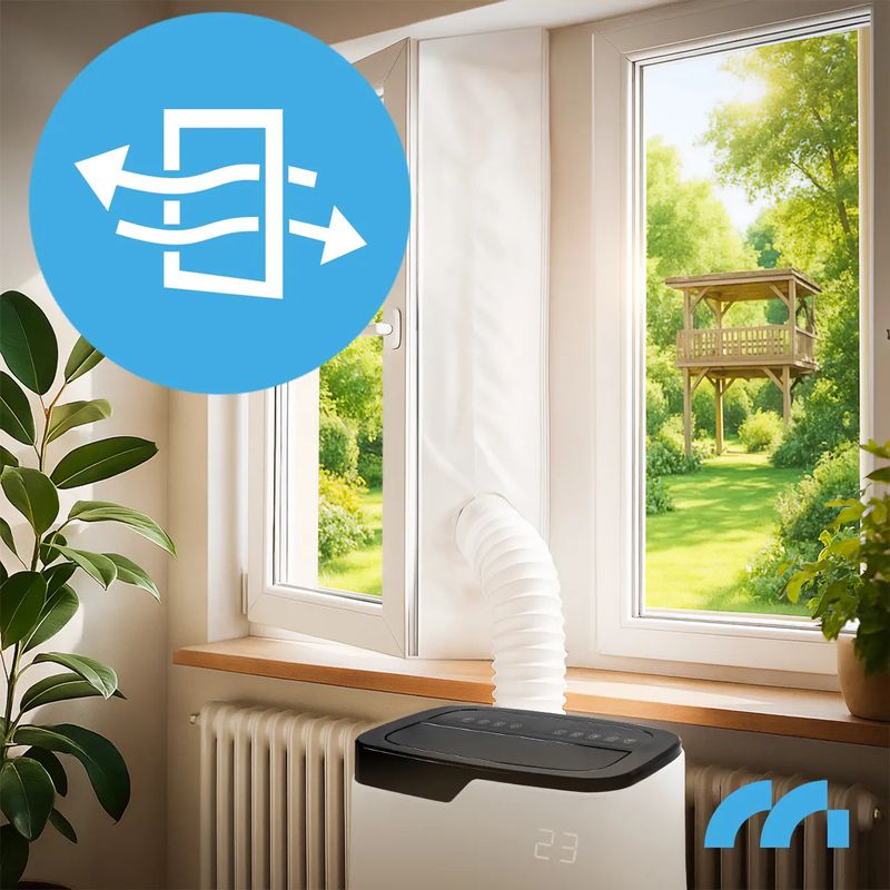 Electronice si Electrocasnice - Climatizare si sisteme de incalzire - Aparate racire aer - Aer conditionat - Aparat de aer conditionat portabil IcePRO4700, 4.7 kW, MalTec 113233 - Infinity.ro