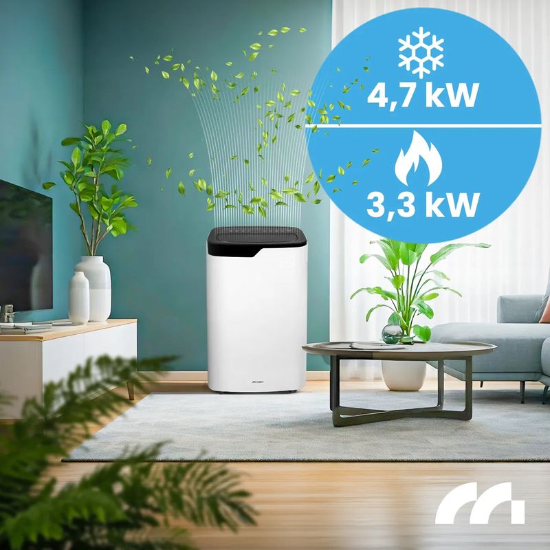 Electronice si Electrocasnice - Climatizare si sisteme de incalzire - Aparate racire aer - Aer conditionat - Aparat de aer conditionat portabil IcePRO4700, 4.7 kW, MalTec 113233 - Infinity.ro