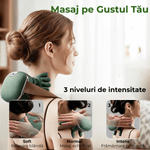 Ingrijire personala si Cosmetice - Sanatate si wellness - Articole wellness - Aparate si dispozitive de masaj - Aparat Masaj Cervical Multifunctional JustNet®, 4D Shiatsu pentru Gat, Umeri, Spate, Brate si Gambe - Infinity.ro