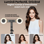 Laptop, Telefoane si Tablete - Telefoane mobile si accesorii - Accesorii Telefoane - Selfie stick-uri - Selfie Stick Profesional JustNet® 1.9 m cu Urmarire AI, Trepied din Aluminiu, Stabilizator, 2 Lampi LED, fara Aplicatie - Infinity.ro