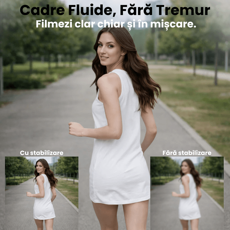 Laptop, Telefoane si Tablete - Telefoane mobile si accesorii - Accesorii Telefoane - Selfie stick-uri - Selfie Stick Profesional JustNet® 1.9 m cu Urmarire AI, Trepied din Aluminiu, Stabilizator, 2 Lampi LED, fara Aplicatie - Infinity.ro