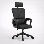 Casa si Gradina - Mobilier - Scaune si fotolii - Scaune - Scaun Ergonomic Reglabil pentru Birou si Gaming, Negru Dark, Tetiera 2D, Mecanism Syncron - Infinity.ro