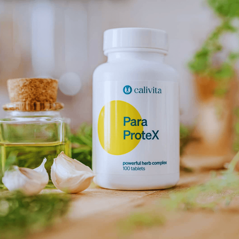 Ingrijire personala si Cosmetice - Sanatate si wellness - Suplimente alimentare - Alte suplimente alimentare - ParaProteX Antiparazitar Formula Antiparazitica si Antimicrobiana (100 tablete) - Calivita - Infinity.ro