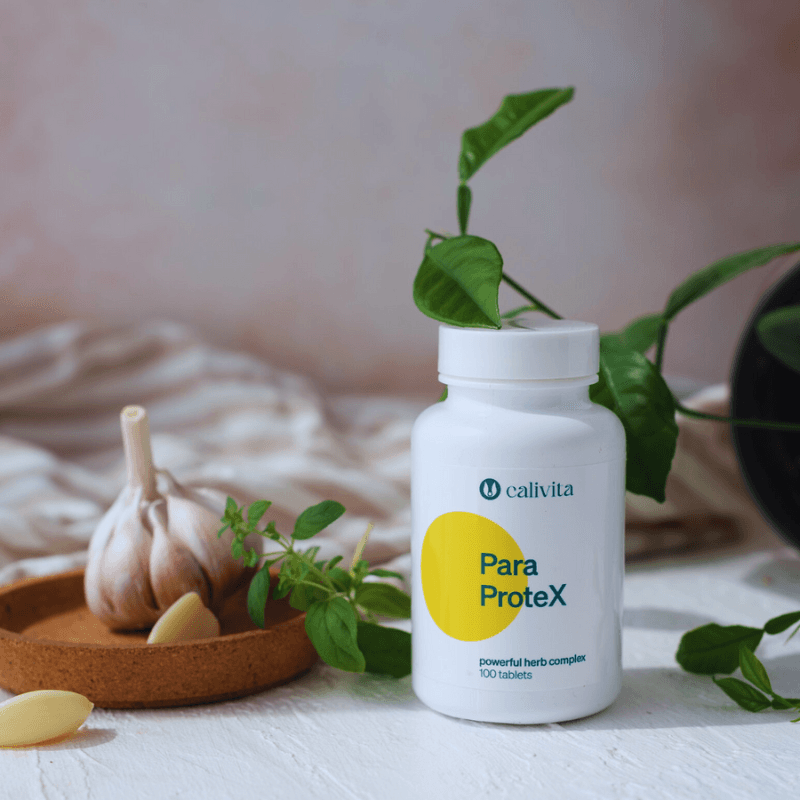 Ingrijire personala si Cosmetice - Sanatate si wellness - Suplimente alimentare - Alte suplimente alimentare - ParaProteX Antiparazitar Formula Antiparazitica si Antimicrobiana (100 tablete) - Calivita - Infinity.ro