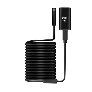 Endoscop cu camera video, cablu dur 10 metri, HD, conectare la telefon sau laptop, LED-uri diferite intensitati