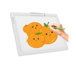 PC, gaming si accesorii - Periferice PC - Tablete grafice - Tableta Grafica cu lumina LED A4, Plansa de desen alimentata prin USB, Luminozitate Reglabila, pt Desen, Schite - Infinity.ro