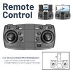 Jucarii, Copii si Bebe - Jucarii si jocuri - Vehicule si jucarii cu telecomanda - Elicoptere, avioane si nave de jucarie - Drona cu 2 camere iUni M10, 2 Baterii, Ecran LCD 2.4 inch, Wi-Fi FPV, Card microSD 8GB, Pliabila - Infinity.ro