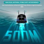 Sport si Outdoor - Sporturi acvatice - Pescuit - Echipament suplimentar pentru pescuit - Barca Plantat, Nadit si Momit iUni V803, GPS, 12000mAh, 4 cuve, 3kg, 500m, 15km/h - Infinity.ro