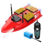 Sport si Outdoor - Sporturi acvatice - Pescuit - Echipament suplimentar pentru pescuit - Barca Plantat, Nadit si Momit iUni V803, 5200mAh, 4 cuve, 3kg, 500m, 15km/h - Infinity.ro