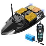 Sport si Outdoor - Sporturi acvatice - Pescuit - Echipament suplimentar pentru pescuit - Barca Plantat, Nadit si Momit iUni V803, GPS, 12000mAh, 4 cuve, 3kg, 500m, 15km/h - Infinity.ro