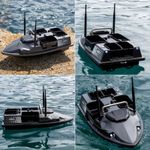 Sport si Outdoor - Sporturi acvatice - Pescuit - Echipament suplimentar pentru pescuit - Barca Plantat, Nadit si Momit iUni V803 PRO, GPS, Sonar Fish Finder, 18000mAh, 4 cuve, 3kg, 500m, 15km/h - Infinity.ro